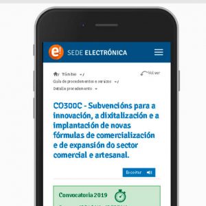 Subvención WEB 2019 Xunta de Galicia