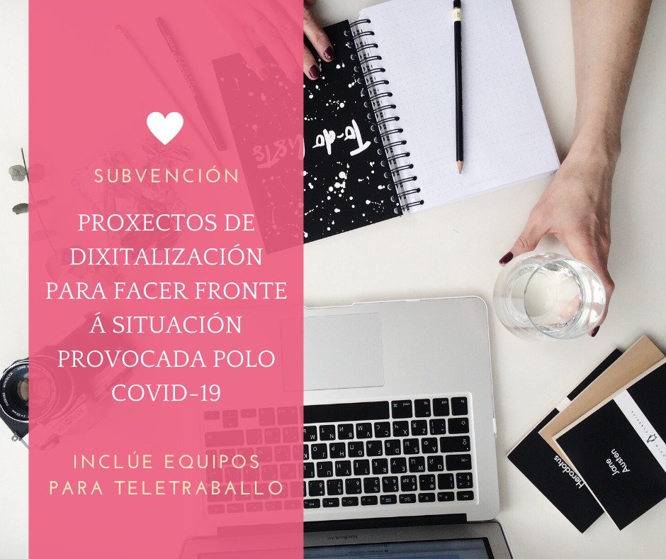 Cheque digitalización COVID-19. Igape IG278 Proyectos de digitalización para hacer frente a la situación provocada por el COVID-19